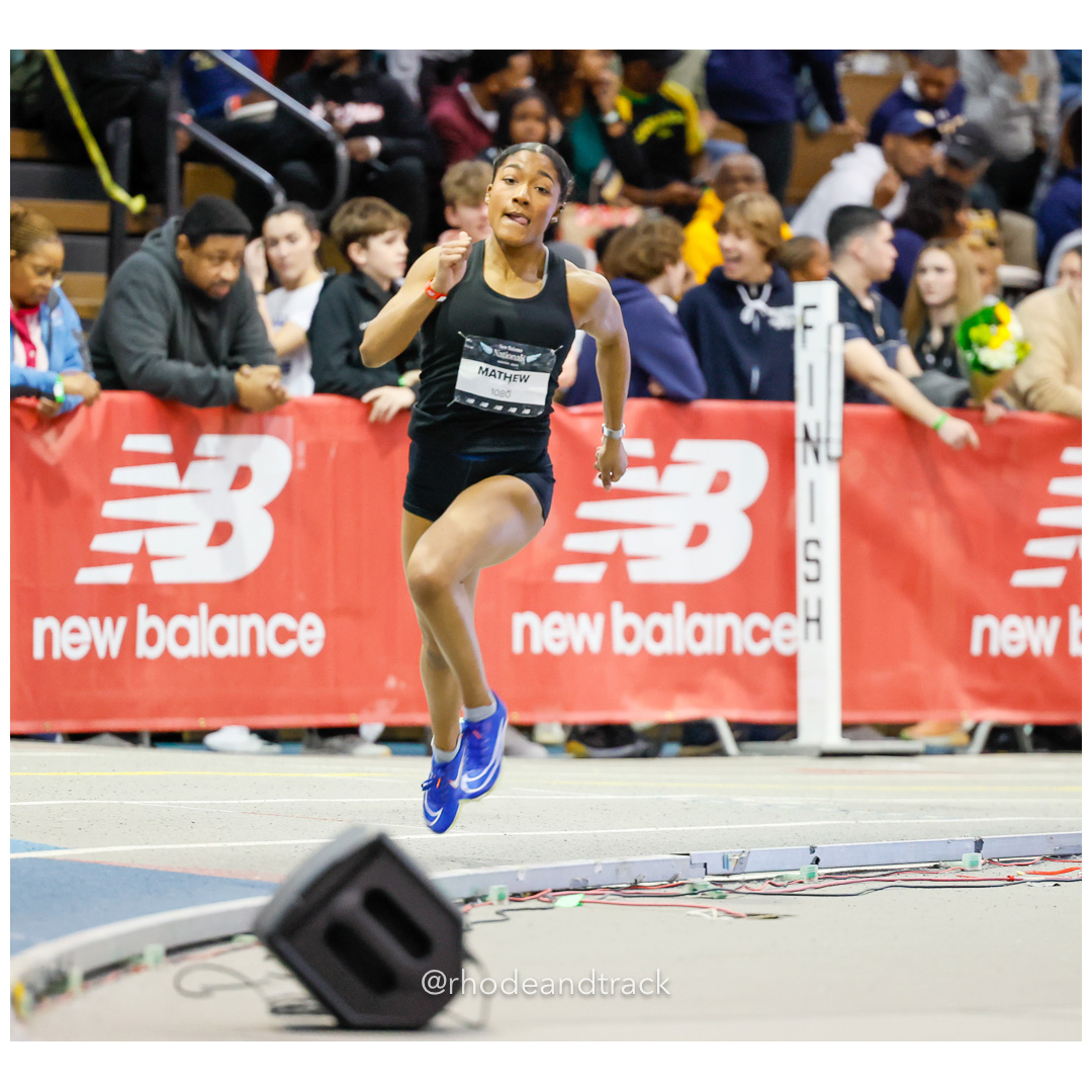 2024 New Balance Indoor Nationals Girls 400m – New Balance Indoor Nationals – Mar 9, 2024 – Boston – bib #157
