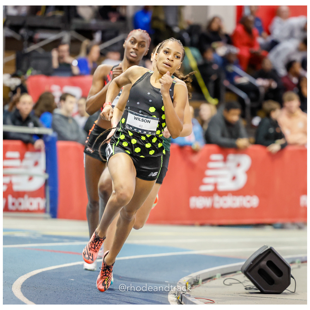 2024 New Balance Indoor Nationals Girls 400m – New Balance Indoor Nationals – Mar 9, 2024 – Boston – bib #158
