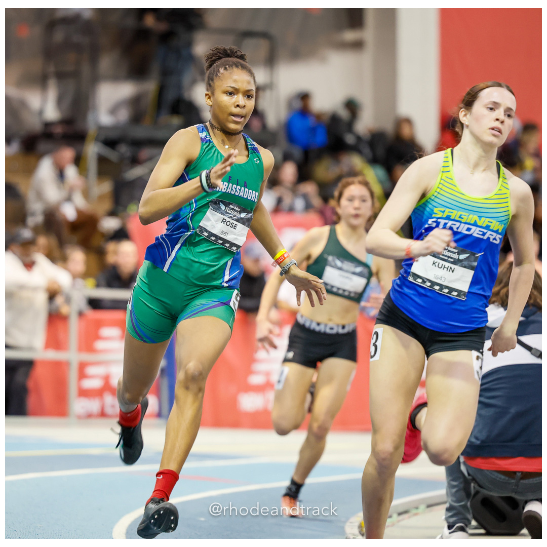 2024 New Balance Indoor Nationals Girls 400m – New Balance Indoor Nationals – Mar 9, 2024 – Boston – bib #164