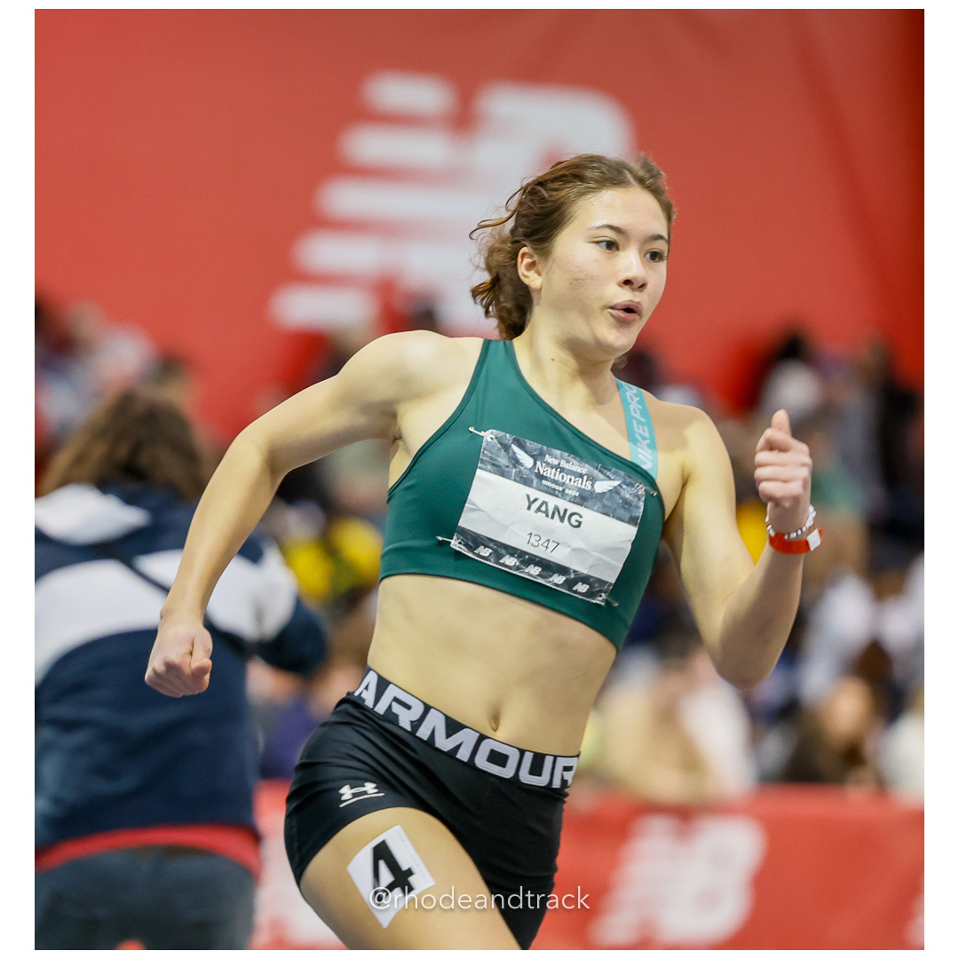 2024 New Balance Indoor Nationals Girls 400m – New Balance Indoor Nationals – Mar 9, 2024 – Boston – bib #165