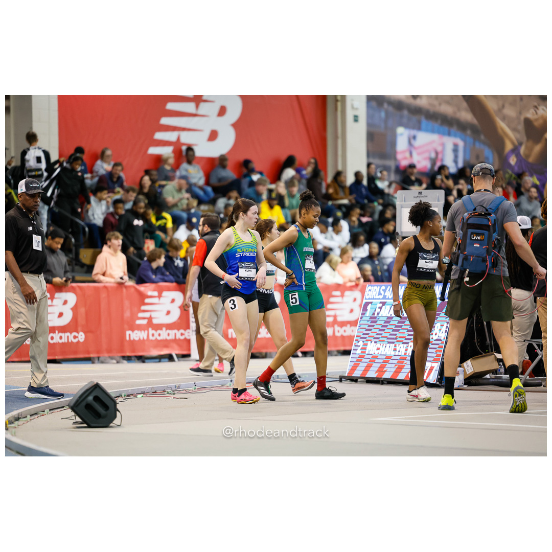 2024 New Balance Indoor Nationals Girls 400m – New Balance Indoor Nationals – Mar 9, 2024 – Boston – bib #167