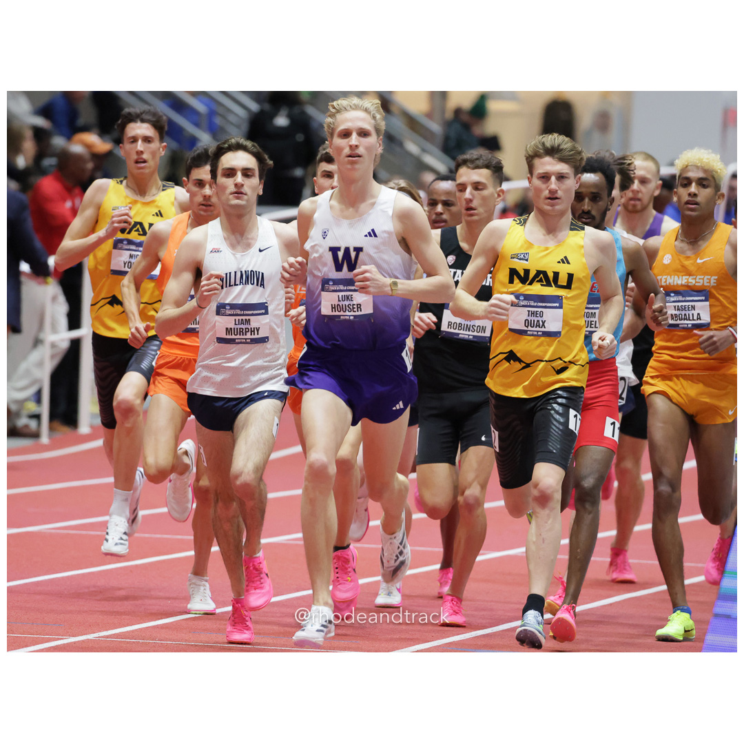 Theo Quax Northern Arizona Nico Young Northern Arizona Mens 3000m 2024 NCAA Division 1 Finals Boston MA – NCAA Division 1 Indoor Track And…