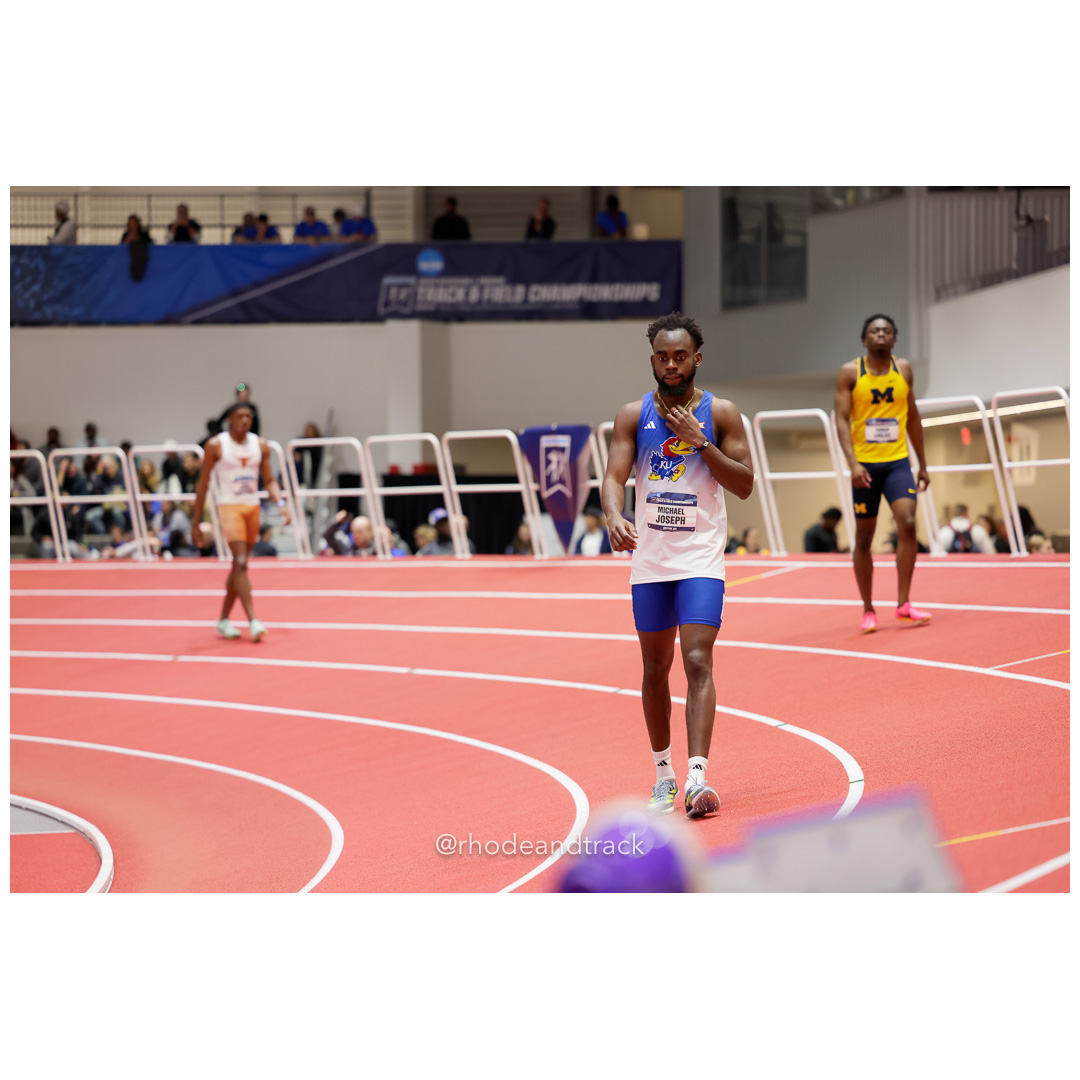 Michael JOSEPH Kansas Dubem AMENE Michigan Brian HERRON Texas Mens 400m 2024 NCAA Division 1 Track and Field Championships Boston MA – NCAA…
