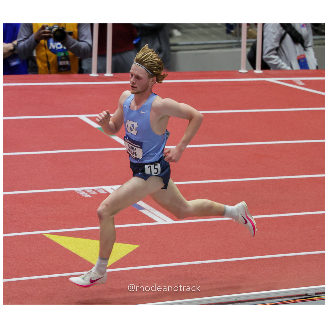 Parker WOLFE North Carolina Mens 5000m 2024 NCAA Division 1 Finals Boston MA – NCAA Division 1 Indoor Track And Field Championships – Bosto…