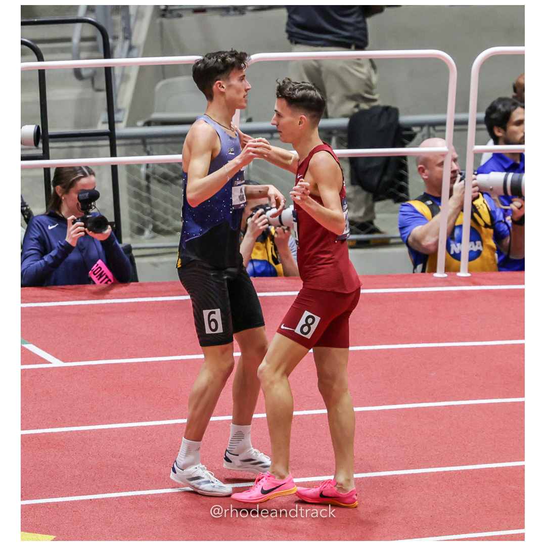 Mens 5000m 2024 NCAA Division 1 Finals Boston MA – NCAA Division 1 Indoor Track And Field Championships – Boston, MA – bib #46