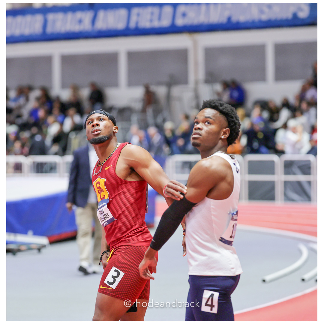Travis WILLIAMS USC David FOSTER California Mens 60m Dash 2024 NCAA Division 1 Finals Boston MA – NCAA Division 1 Indoor Track And Field Ch…