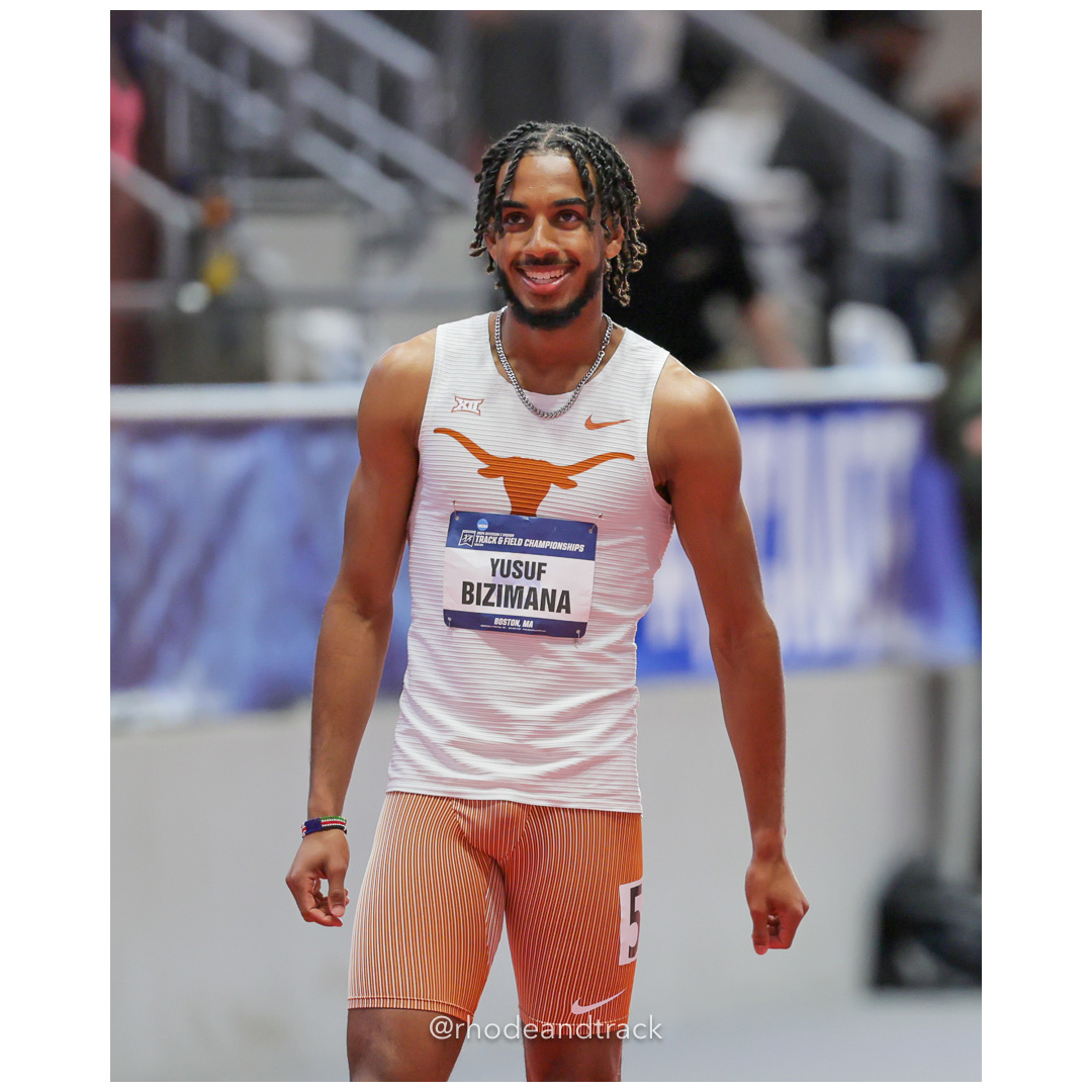 Yusuf BIZIMANA Texas Mens 800m 2024 NCAA Division 1 Finals Boston MA – NCAA Division 1 Indoor Track And Field Championships – Boston, MA –…