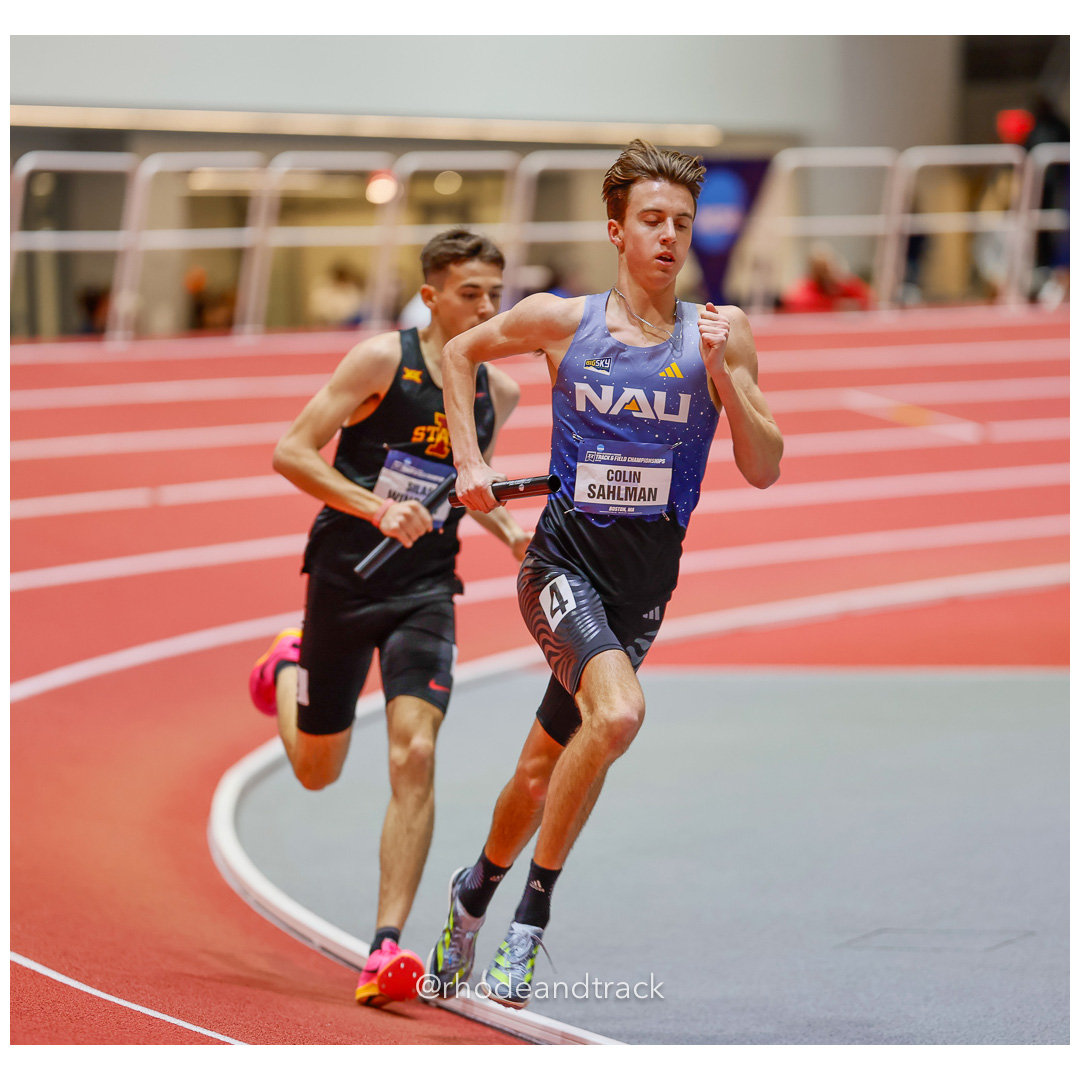 Colin Sahlman Northern Arizona Mens DMR 2024 NCAA Division 1 Finals Boston MA – NCAA Division 1 Indoor Track And Field Championships – Bost…