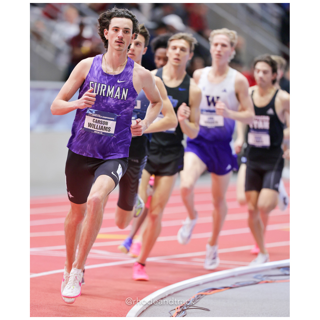 Carson WILLIAMS Furman Mens Mile 2024 NCAA Division 1 Finals Boston MA – NCAA Division 1 Indoor Track And Field Championships – Boston, MA…