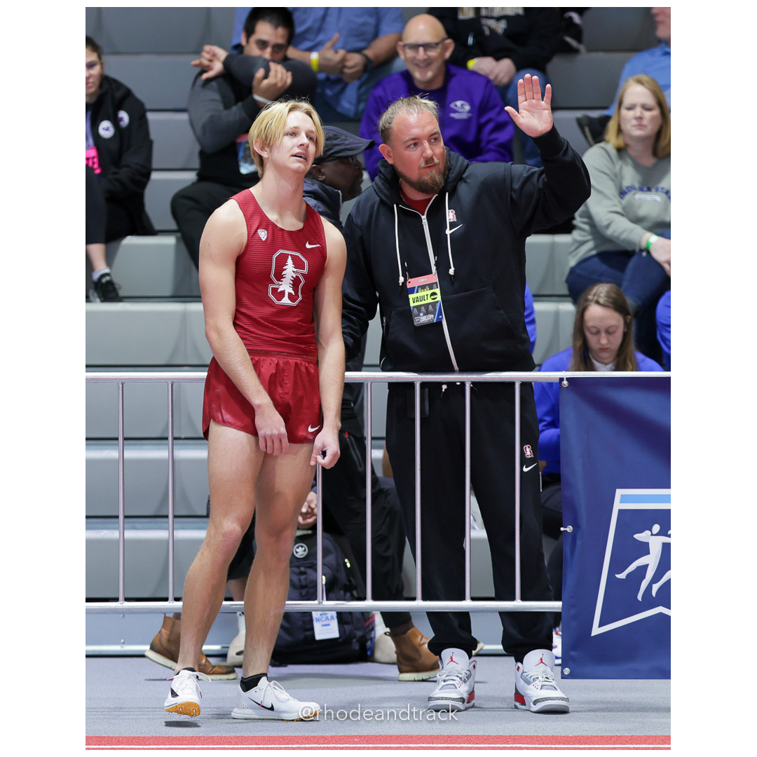Mens Pole Vault 2024 NCAA Division 1 Finals Boston MA – NCAA Division 1 Indoor Track And Field Championships – Boston, MA – bib #22