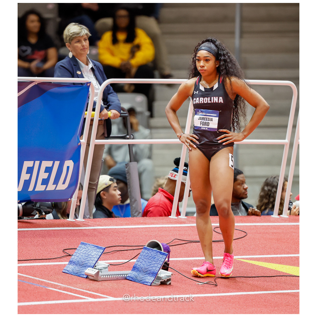 JaMeesia Ford South Carolina Womens 200m 2024 NCAA Division 1 Finals Boston MA – NCAA Division 1 Indoor Track And Field Championships – Bos…