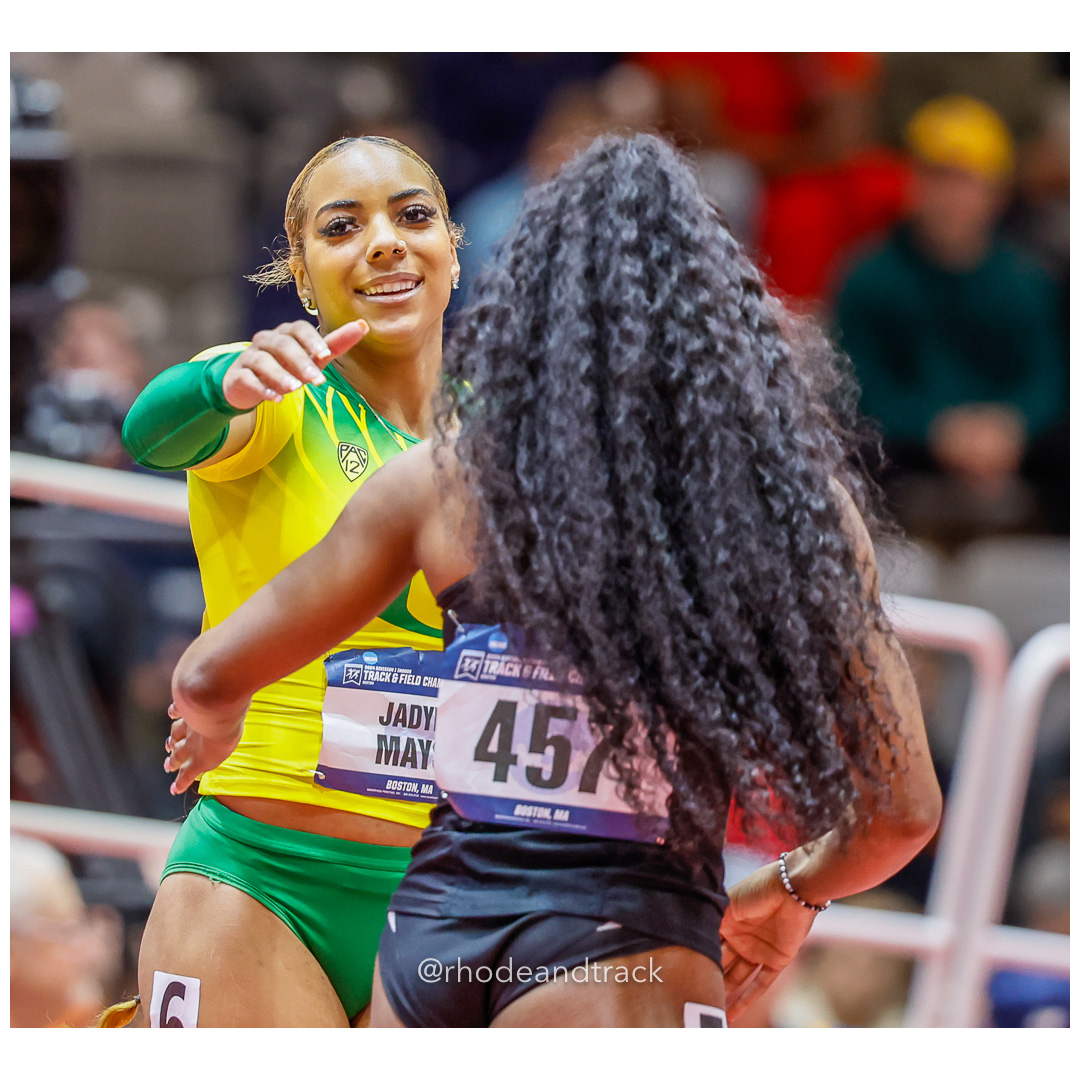 JaMeesia Ford South Carolina Jaydyn Mays Oregon Womens 200m 2024 NCAA Division 1 Finals Boston MA – NCAA Division 1 Indoor Track And Field…