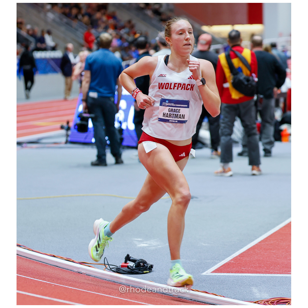 Grace HARTMAN NC State Womens 5000m 2024 NCAA Division 1 Finals Boston MA – NCAA Division 1 Indoor Track And Field Championships – Boston,…