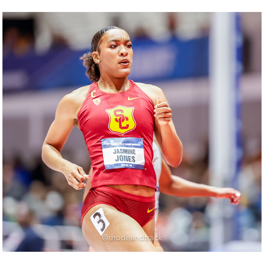 Jasmine JONES USC Womens 60m Hurdles 2024 NCAA Division 1 Finals Boston MA – NCAA Division 1 Indoor Track And Field Championships – Boston,…