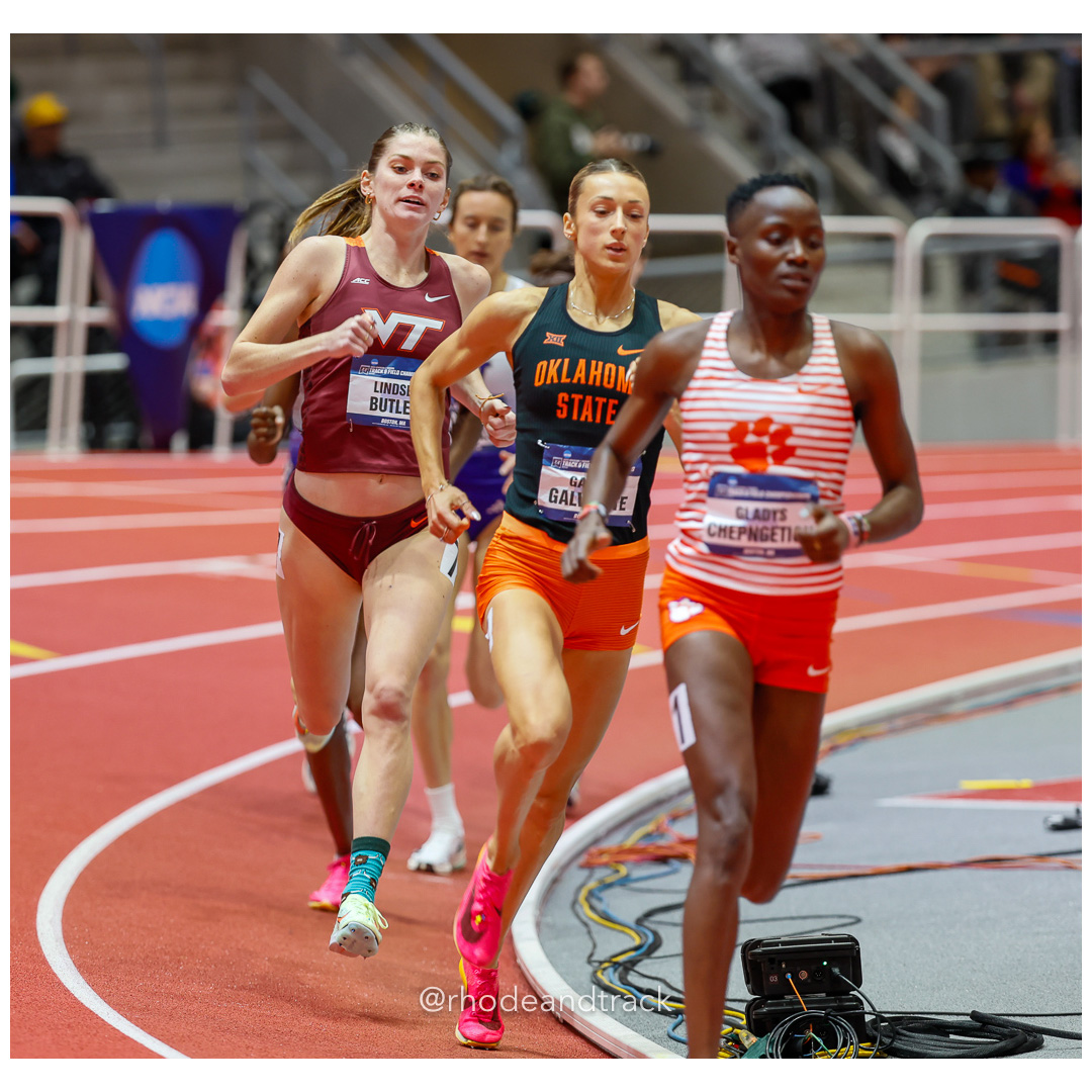 Gabija GALVYDYTE Oklahoma State Lindsey BUTLER Virginia Tech Womens 800m 2024 NCAA Division 1 Finals Boston MA – NCAA Division 1 Indoor Tra…