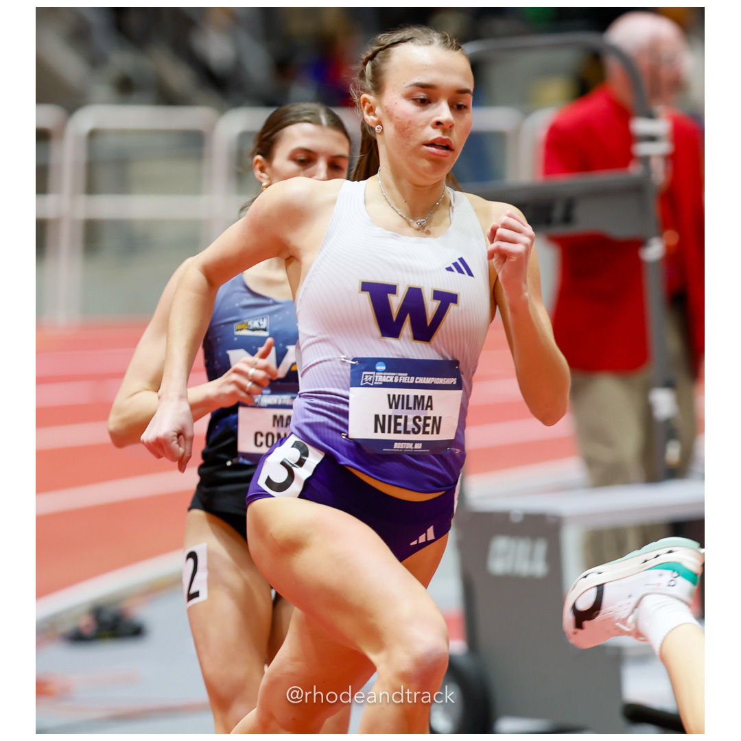 Wilma NIELSEN Washington Womens 800m 2024 NCAA Division 1 Finals Boston MA – NCAA Division 1 Indoor Track And Field Championships – Boston,…