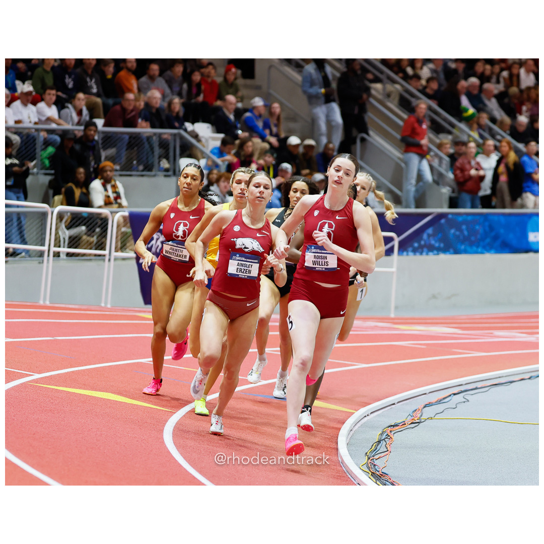 Roisin Willis Stanford Ainsley ERZEN Arkansas Juliette WHITTAKER Stanford Womens 800m 2024 NCAA Division 1 Finals Boston MA – NCAA Division…