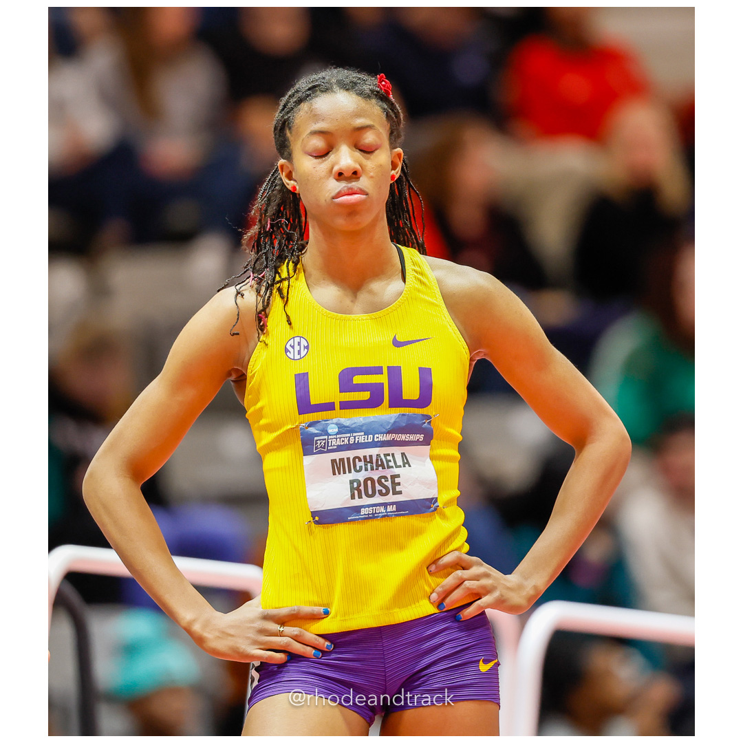 Michaela Rose LSA Womens 800m 2024 NCAA Division 1 Finals Boston MA – NCAA Division 1 Indoor Track And Field Championships – Boston, MA – b…