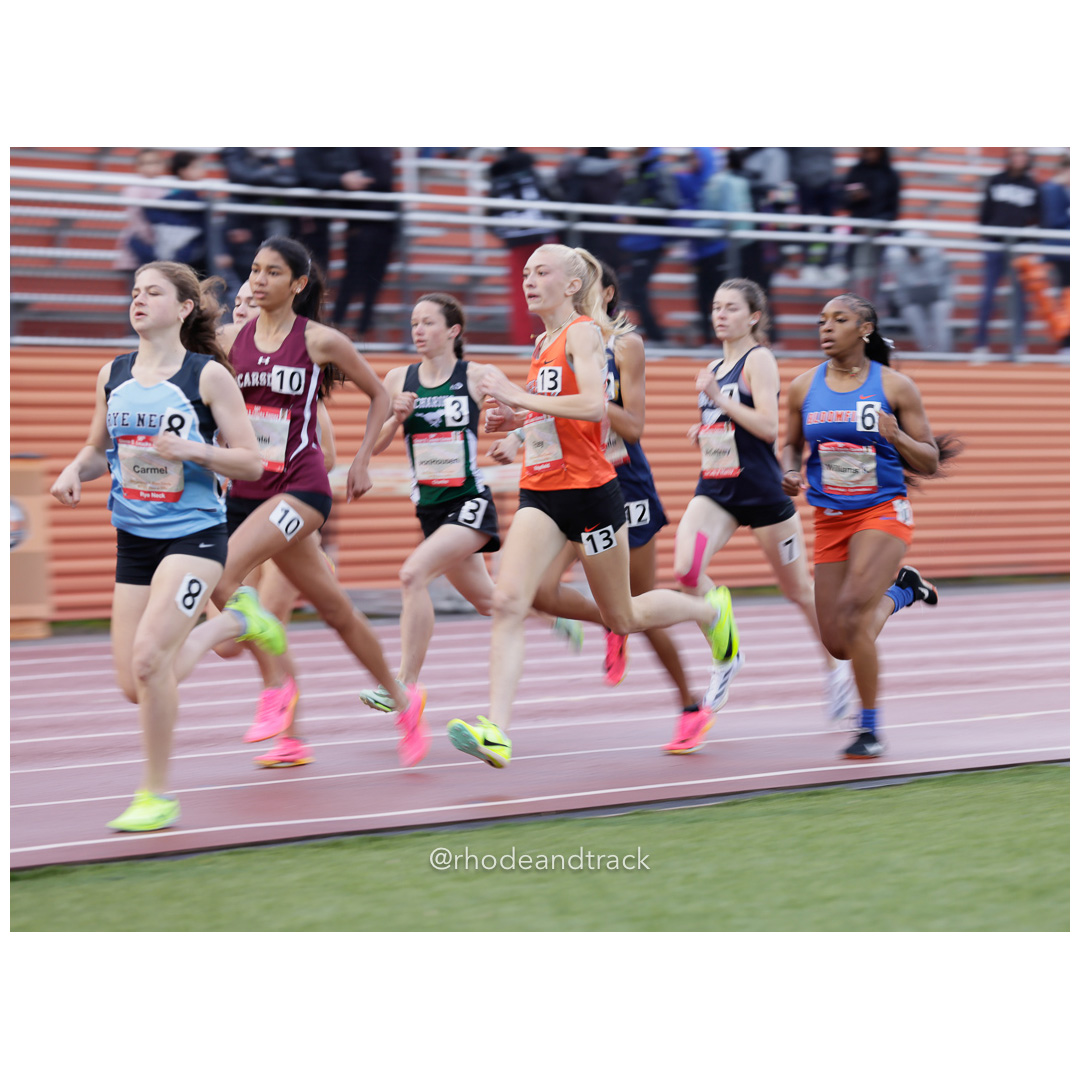 Erin vonHousen, Chariho Regional High School, RI, 2:15.33, Girls 800m, 2024 56th Loucks Games, White Plains, NY – 56th Loucks Games, White…