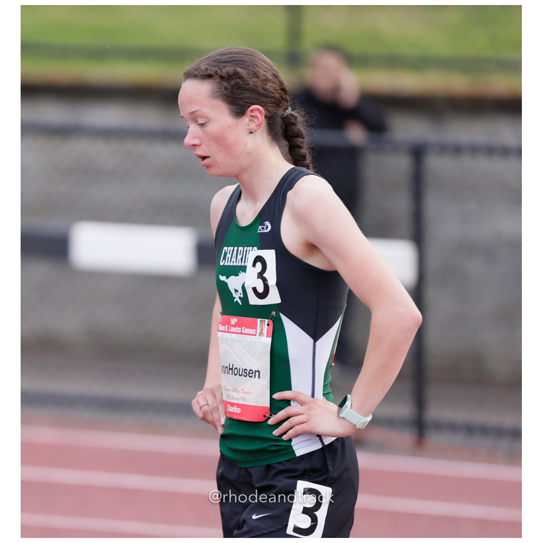 Erin vonHousen, Chariho Regional High School, RI, 2:15.33, Girls 800m, 2024 56th Loucks Games, White Plains, NY – 56th Loucks Games, White…
