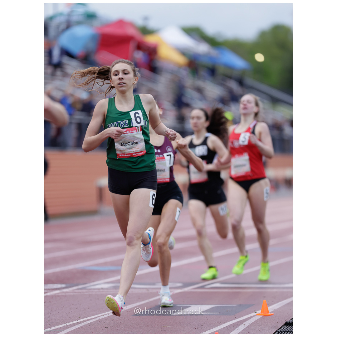 Maggie McCabe, Notre Dame Manhattan, 2:13.36, Girls 800m, 2024 56th Loucks Games, White Plains, NY – 56th Loucks Games, White Plains, NY, H…