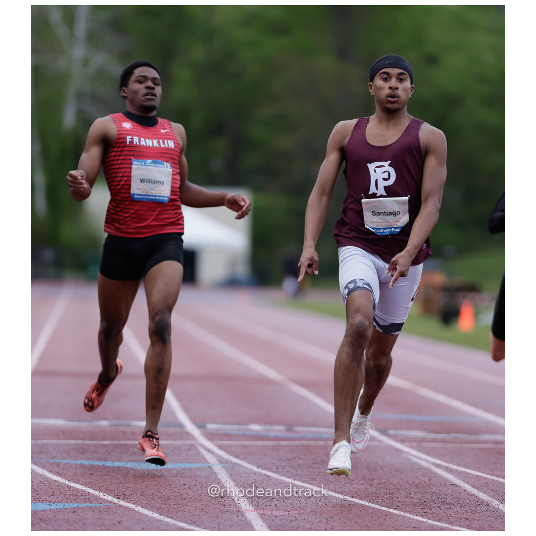Jaylin Santiago, Fordham Prep, 21.81, Boys 200m Finals, 2024 56th Loucks Games, White Plains, NY – 56th Loucks Games, White Plains, NY, Hig…