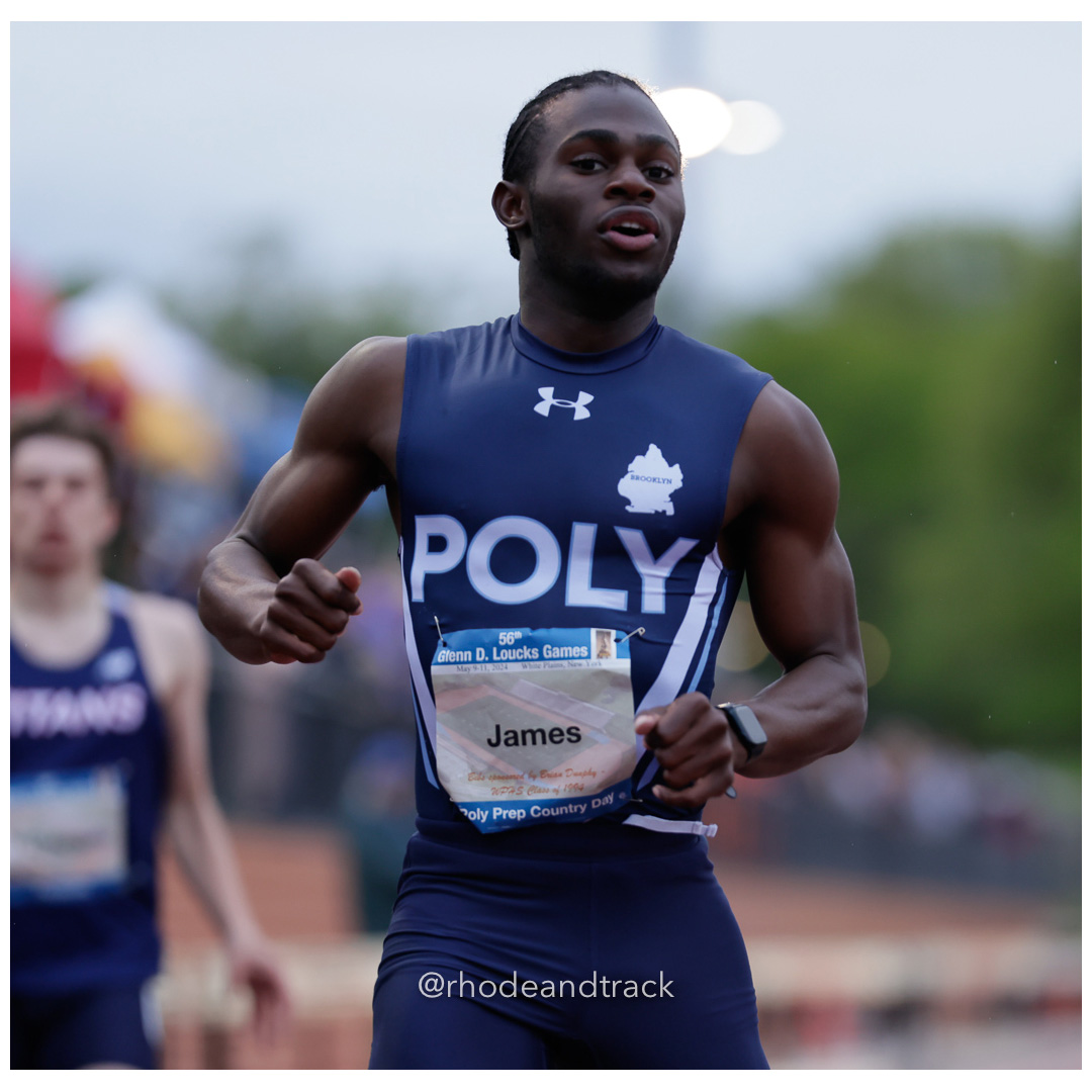 Jordan James, Poly Prep Country Day, 22.06, Boys 200m Finals, 2024 56th Loucks Games, White Plains, NY – 56th Loucks Games, White Plains, N…