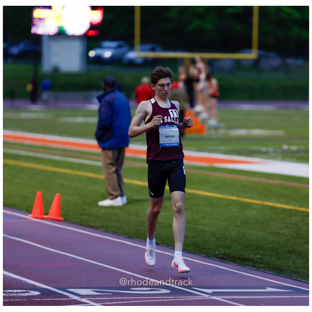 Marshall Vernon, La Salle Academy, Providence, 9:01.62, Boys 3200m, 2024 56th Loucks Games, White Plains, NY – 56th Loucks Games, White Pla…