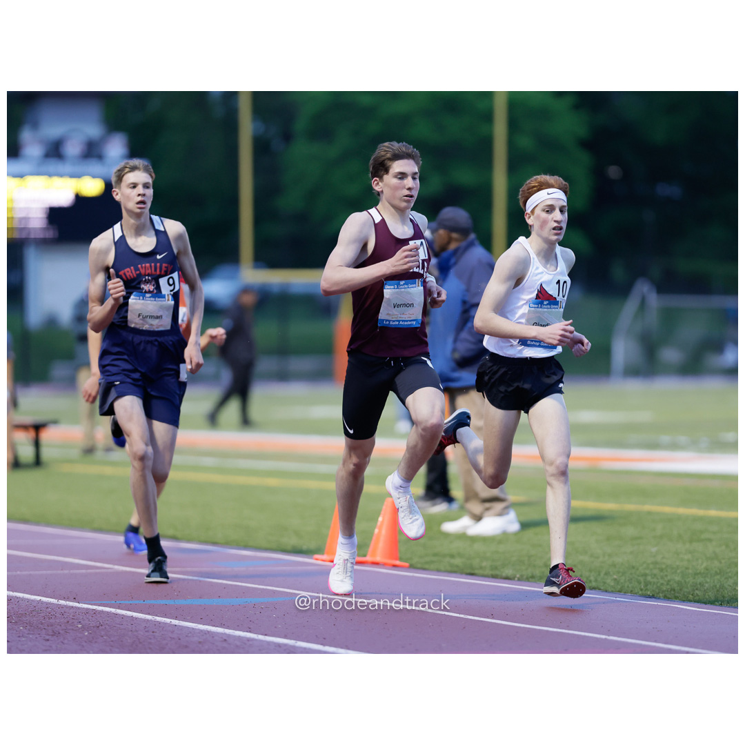 Marshall Vernon, La Salle Academy, Providence, 9:01.62, Boys 3200m, 2024 56th Loucks Games, White Plains, NY – 56th Loucks Games, White Pla…