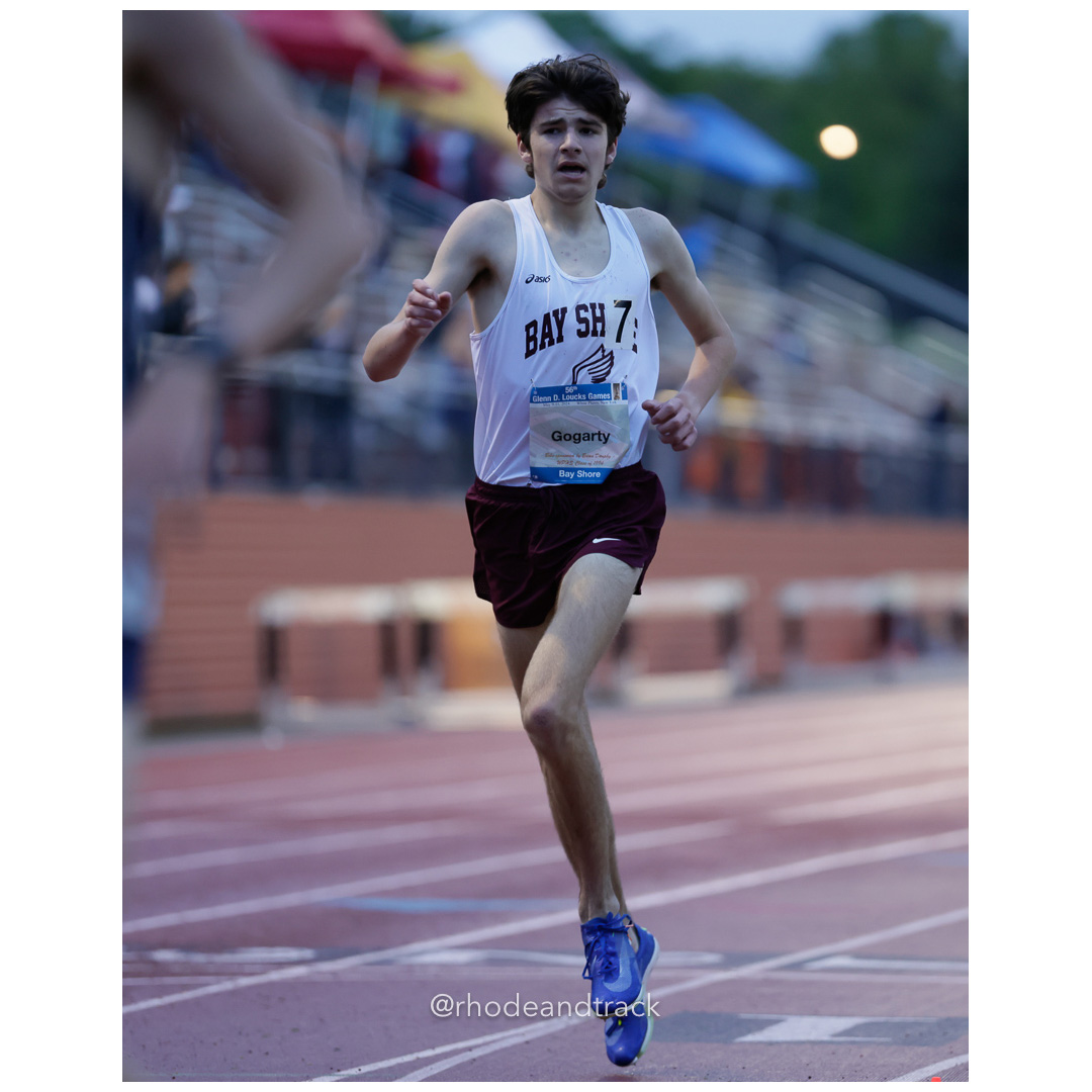 Jake Gogarty, Bay Shore, 8:58.45, Boys 3200m, 2024 56th Loucks Games, White Plains, NY – 56th Loucks Games, White Plains, NY, High School O…