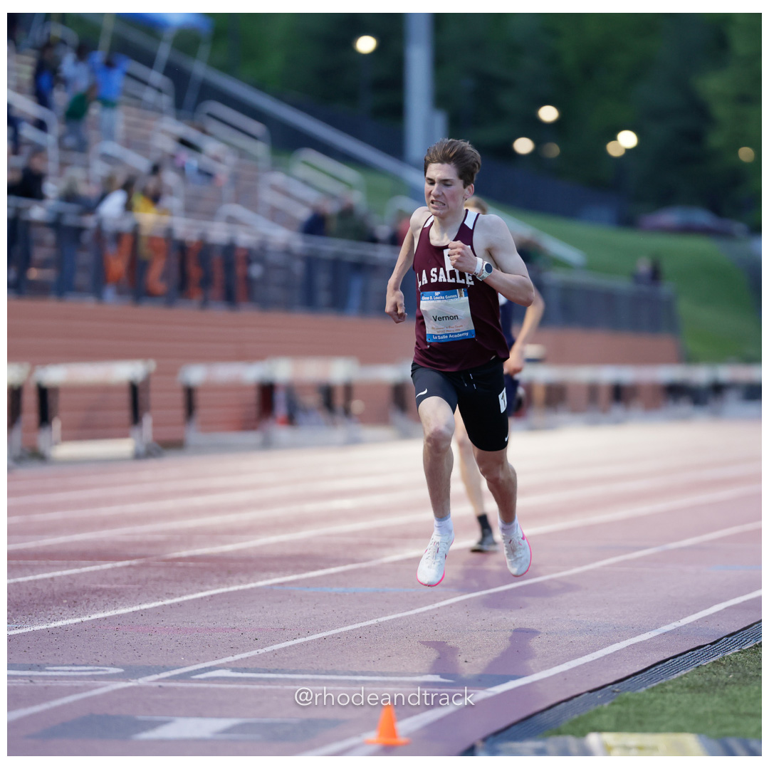Marshall Vernon, La Salle Academy, Providence, 9:01.62, Boys 3200m, 2024 56th Loucks Games, White Plains, NY – 56th Loucks Games, White Pla…