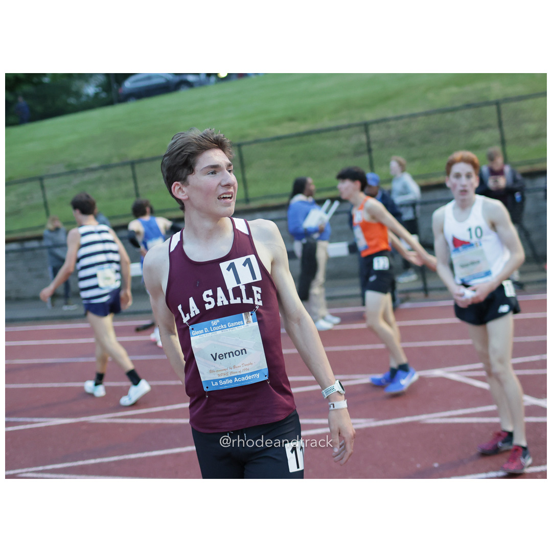 Marshall Vernon, La Salle Academy, Providence, 9:01.62, Boys 3200m, 2024 56th Loucks Games, White Plains, NY – 56th Loucks Games, White Pla…
