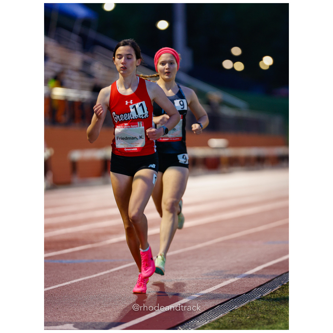 Girls 3200m, 2024 56th Loucks Games, White Plains, NY – 56th Loucks Games, White Plains, NY, High School Outdoor Track and Field – May 11,…