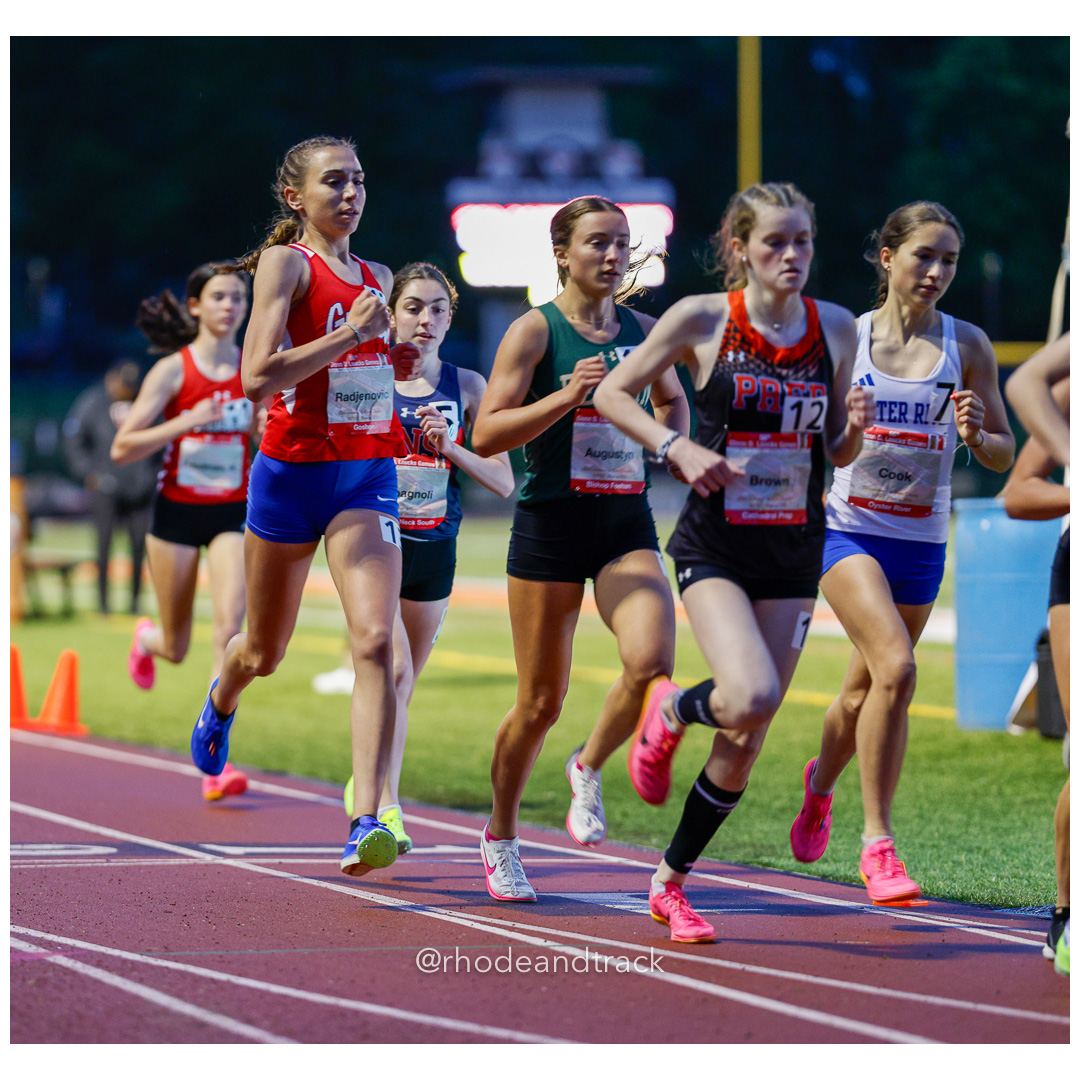 Girls 3200m, 2024 56th Loucks Games, White Plains, NY – 56th Loucks Games, White Plains, NY, High School Outdoor Track and Field – May 11,…
