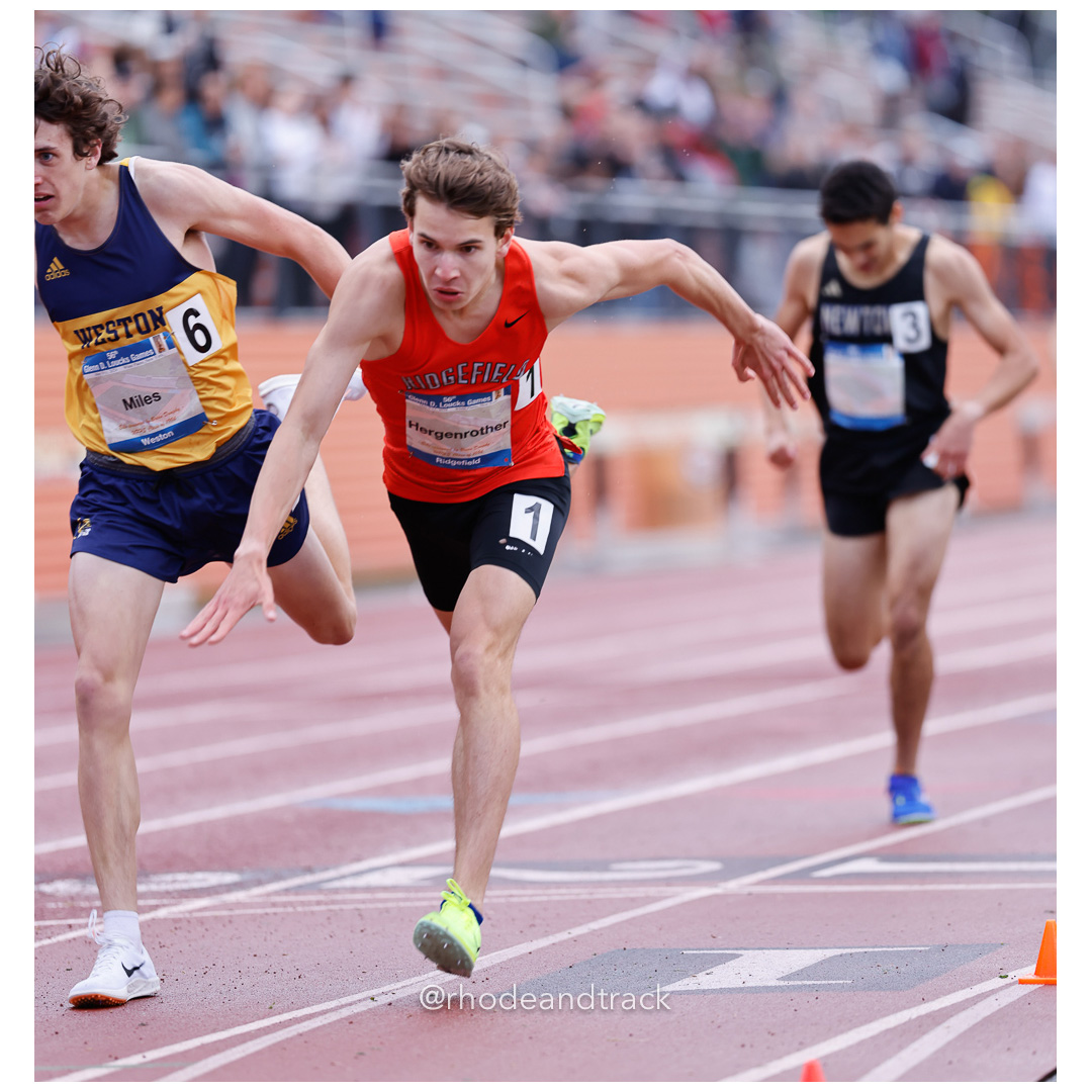 Steven Hergenrother, Ridgefield, 1:53.83, Boys 800m, 2024 56th Loucks Games, White Plains, NY – 56th Loucks Games, White Plains, NY, High S…