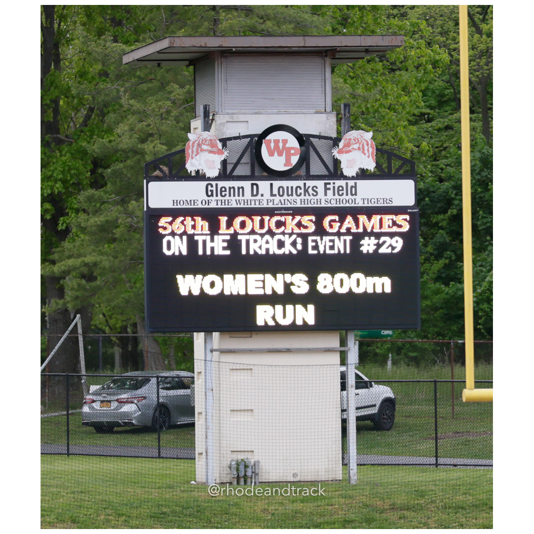 Girls 800m, 2024 56th Loucks Games, White Plains, NY – 56th Loucks Games, White Plains, NY, High School Outdoor Track and Field – May 11, 2…