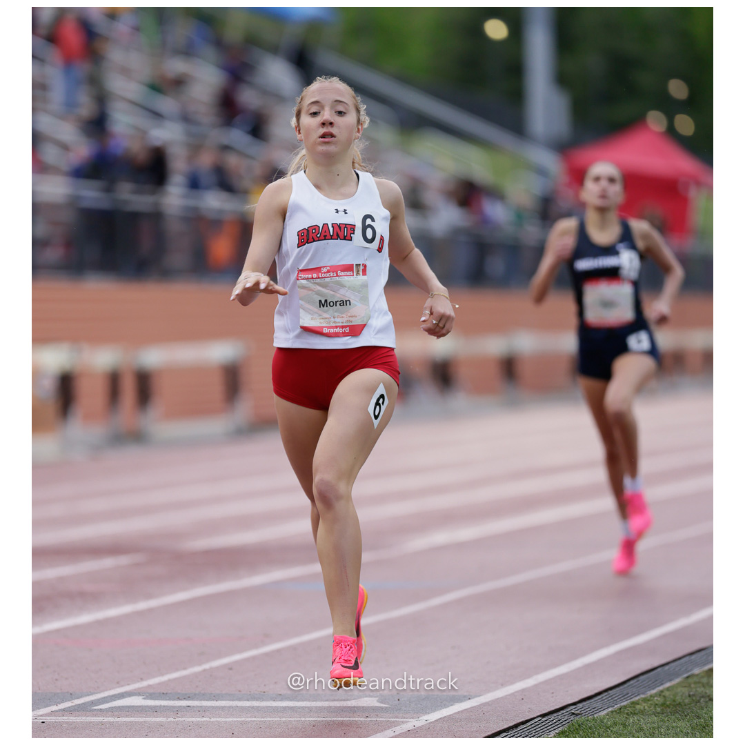 Lucy Moran, Branford, Connecticut, 2:14.14, Girls 800m, 2024 56th Loucks Games, White Plains, NY – 56th Loucks Games, White Plains, NY, Hig…