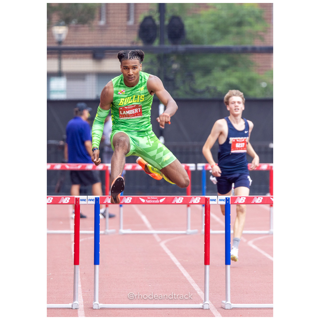 Friday 6/14/2024 100m semifinals - 2024 New Balance Nationals Outdoor, Franklin Field, University of Pennsylvania title=