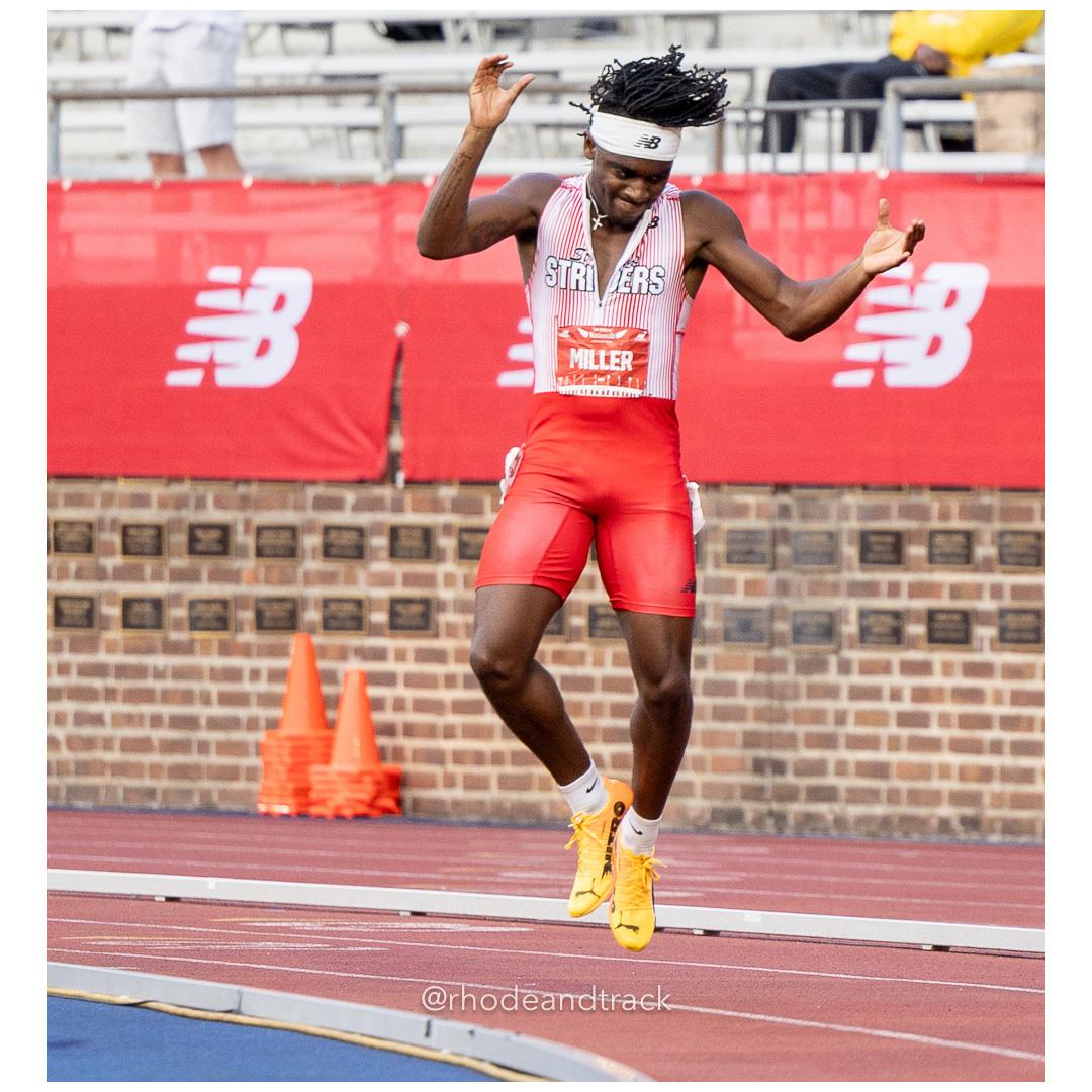 Friday 6/14/2024 100m semifinals - 2024 New Balance Nationals Outdoor, Franklin Field, University of Pennsylvania title=