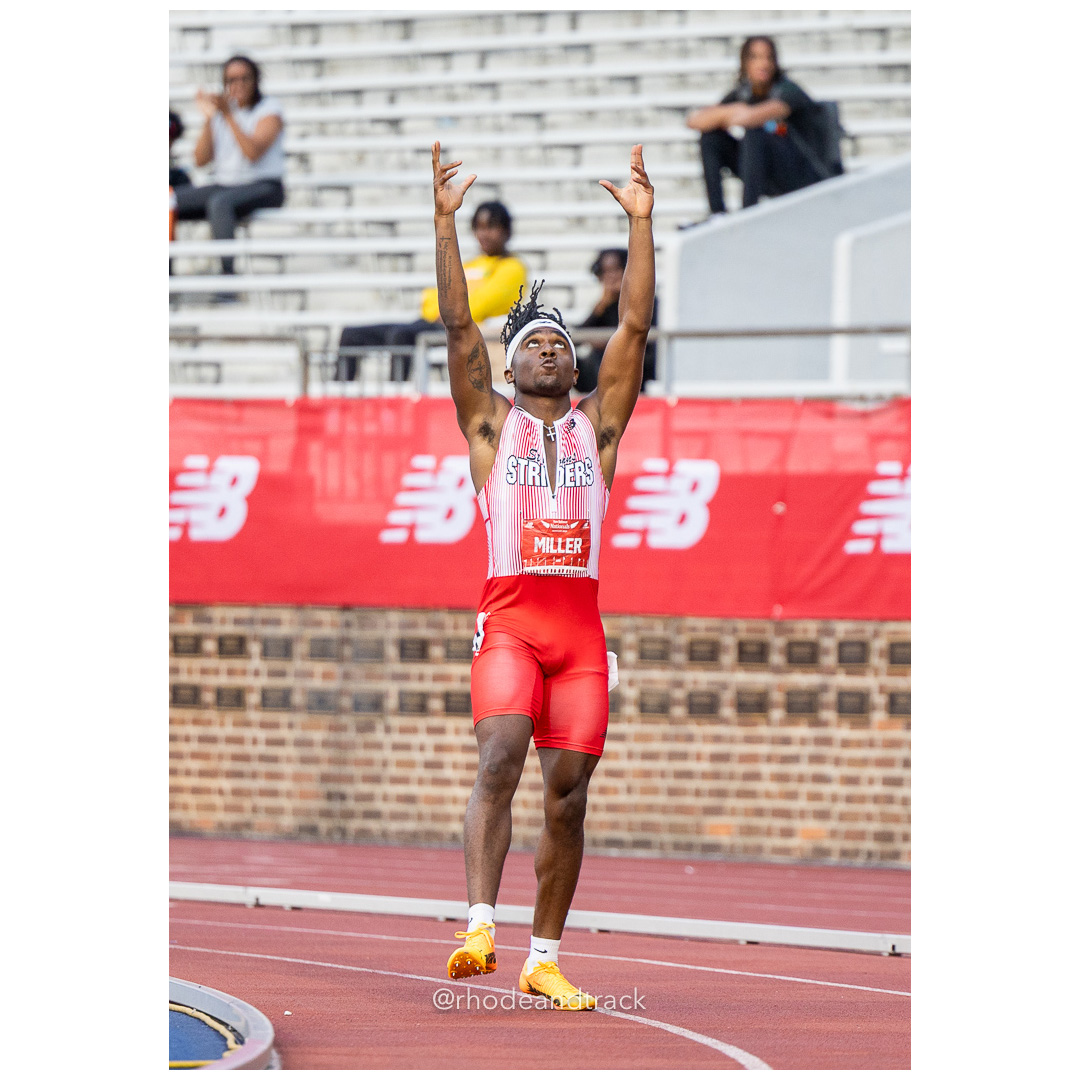 Friday 6/14/2024 100m semifinals - 2024 New Balance Nationals Outdoor, Franklin Field, University of Pennsylvania title=