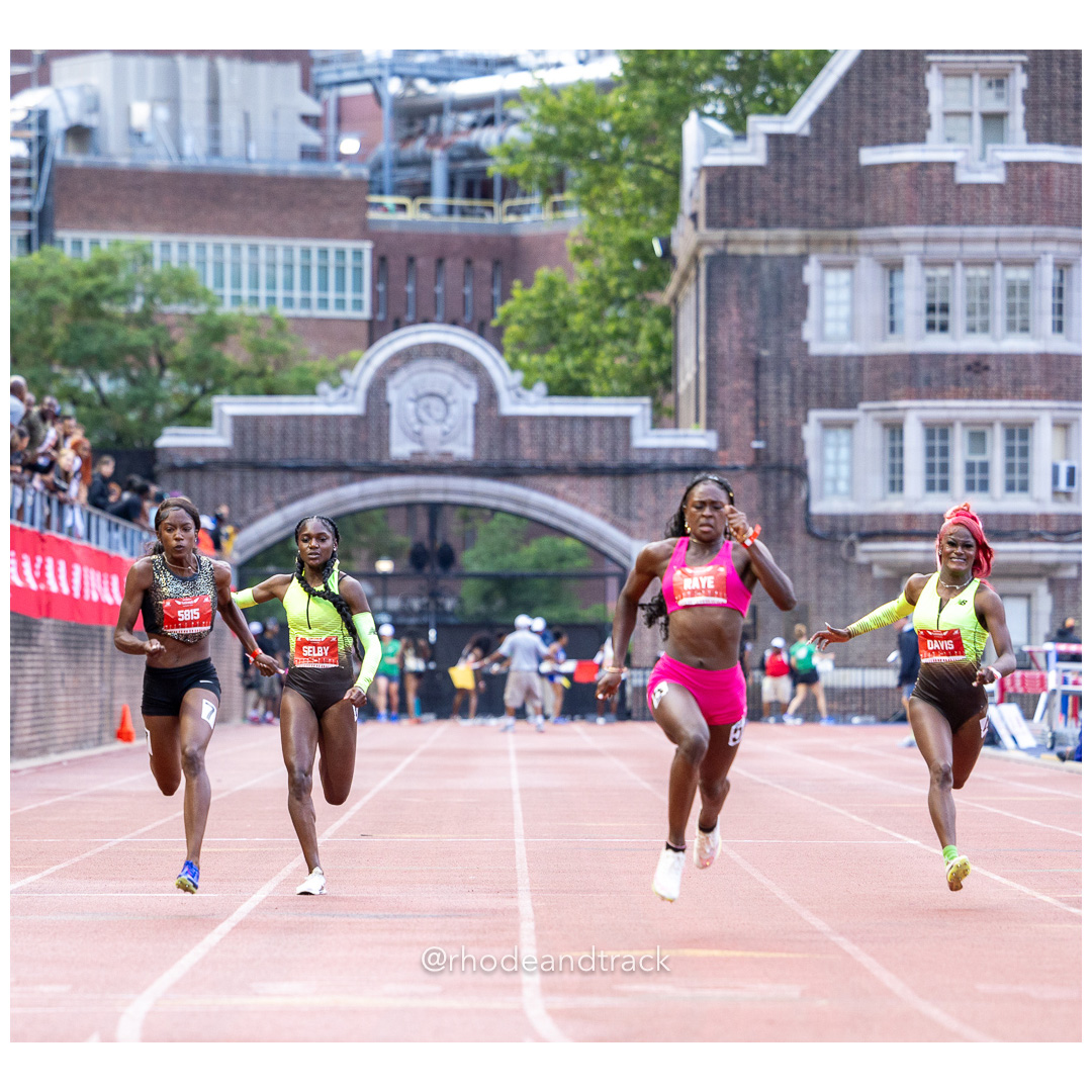 Friday 6/14/2024 100m semifinals - 2024 New Balance Nationals Outdoor, Franklin Field, University of Pennsylvania title=