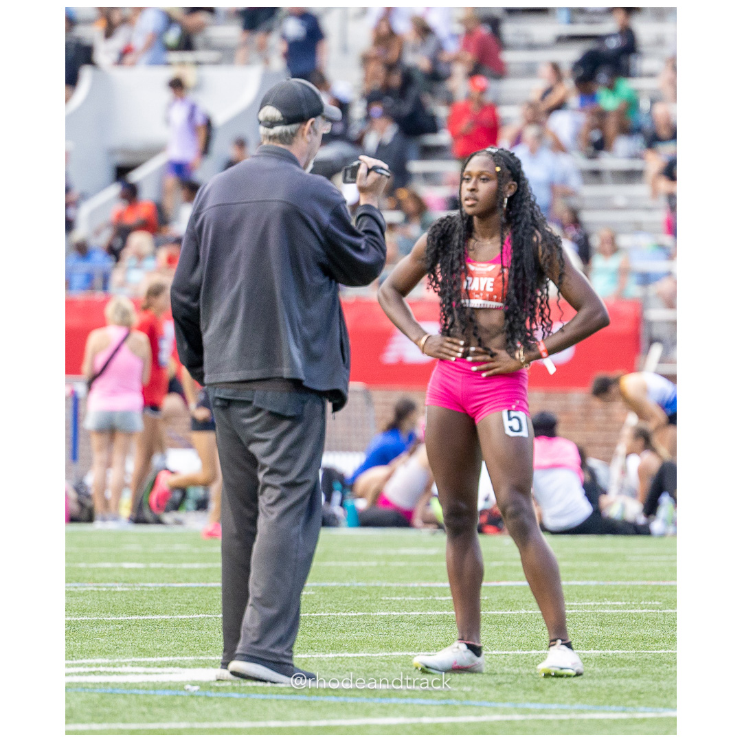 Friday 6/14/2024 100m semifinals - 2024 New Balance Nationals Outdoor, Franklin Field, University of Pennsylvania title=