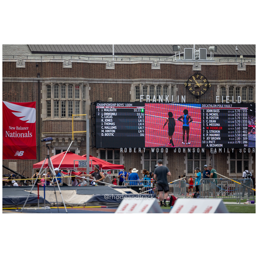 2024 New Balance Nationals Outdoor, Franklin Field, University of Pennsylvania title=