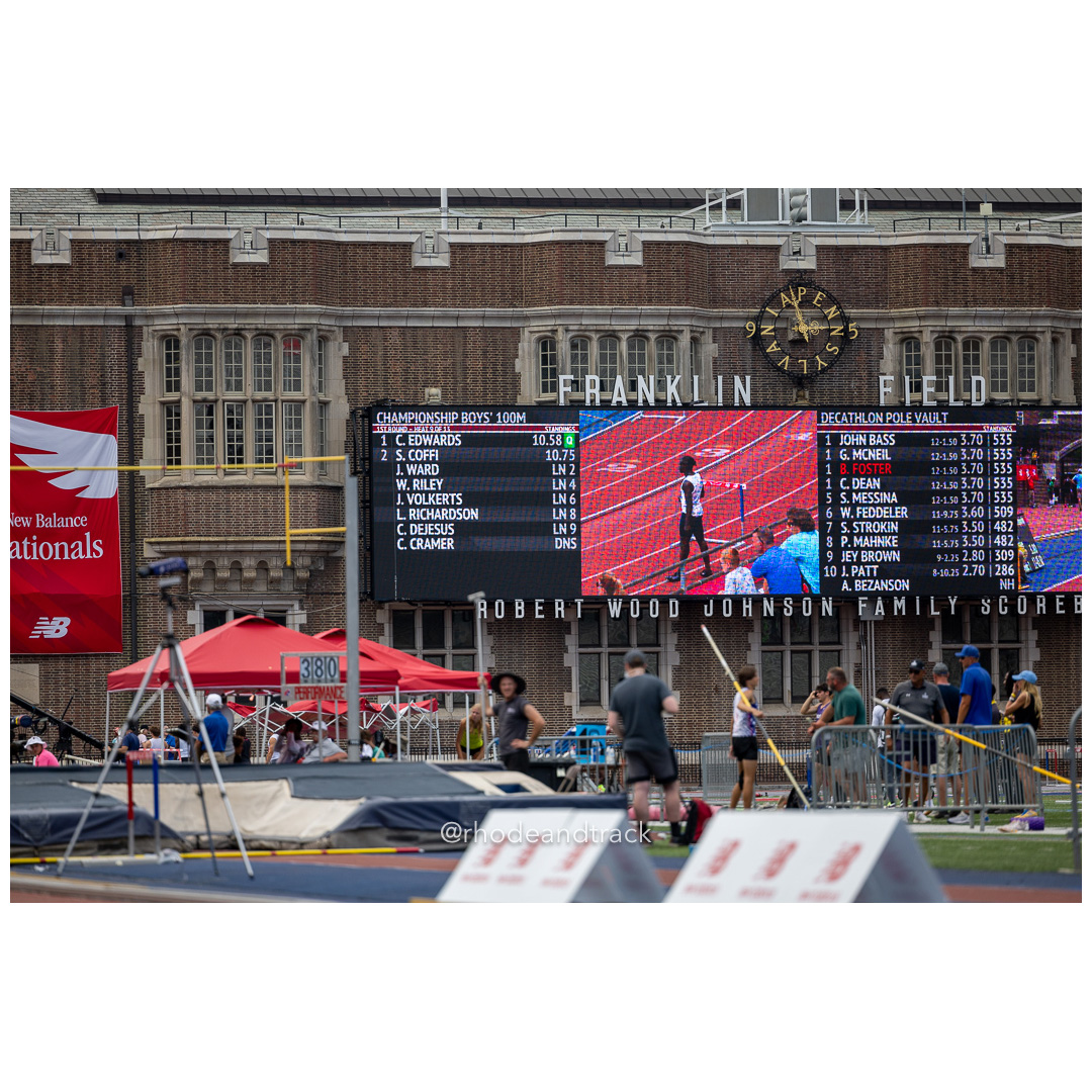2024 New Balance Nationals Outdoor, Franklin Field, University of Pennsylvania title=