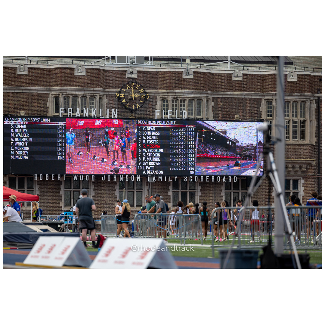 2024 New Balance Nationals Outdoor, Franklin Field, University of Pennsylvania title=