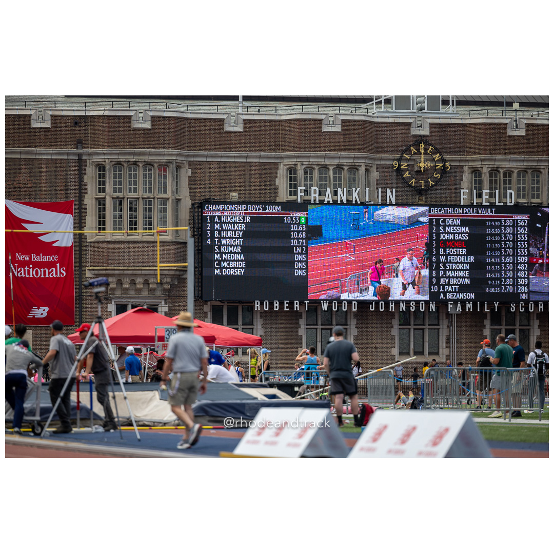 2024 New Balance Nationals Outdoor, Franklin Field, University of Pennsylvania title=