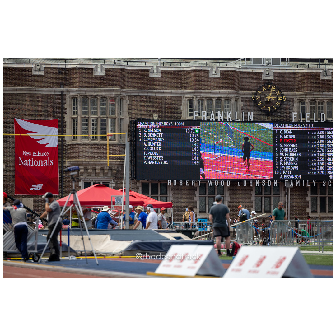 2024 New Balance Nationals Outdoor, Franklin Field, University of Pennsylvania title=