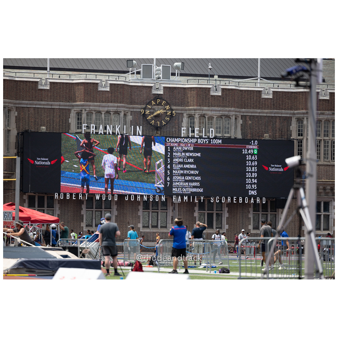 2024 New Balance Nationals Outdoor, Franklin Field, University of Pennsylvania title=