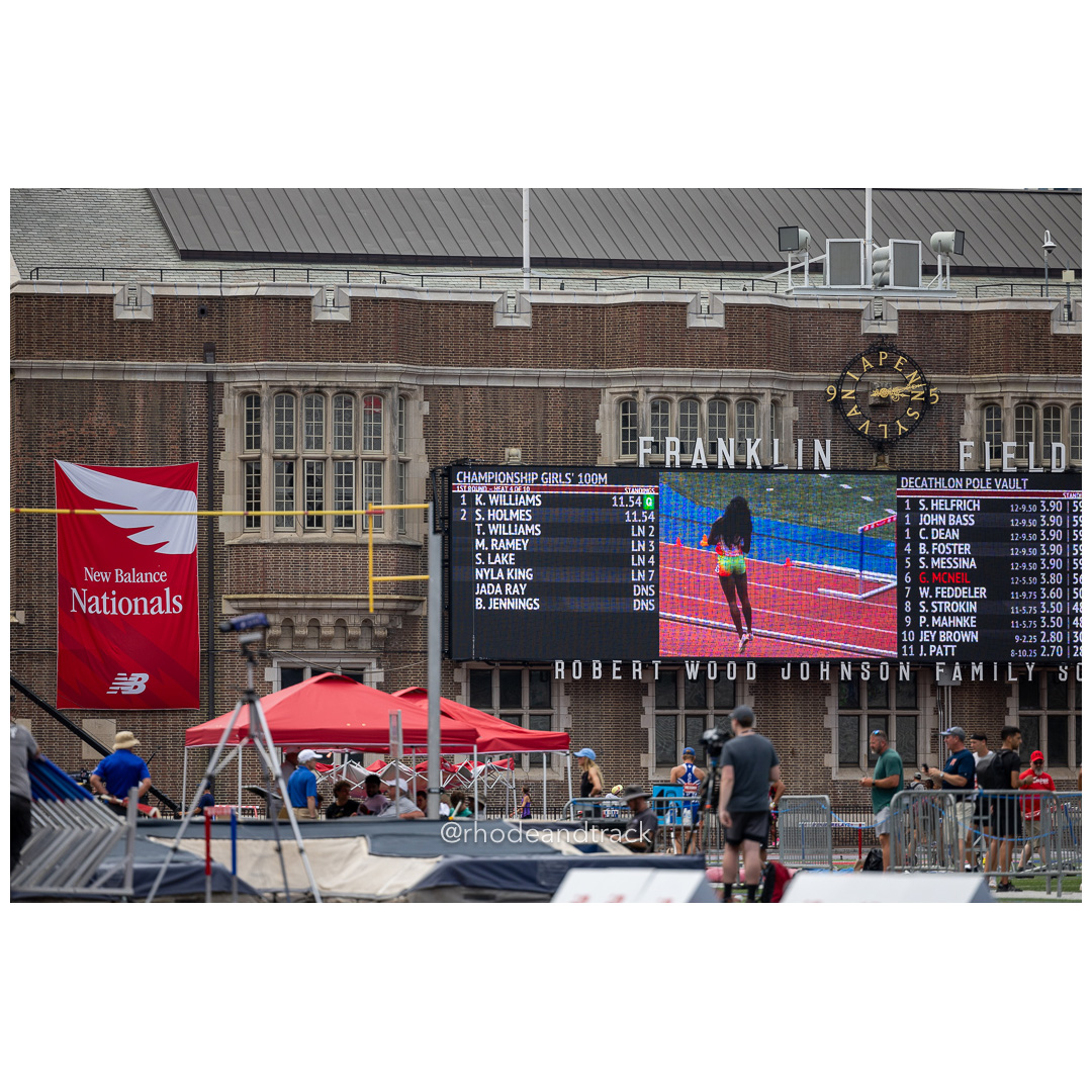 2024 New Balance Nationals Outdoor, Franklin Field, University of Pennsylvania title=