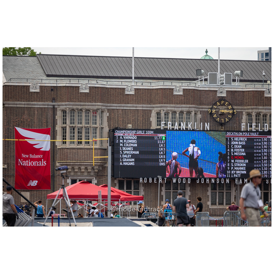 2024 New Balance Nationals Outdoor, Franklin Field, University of Pennsylvania title=